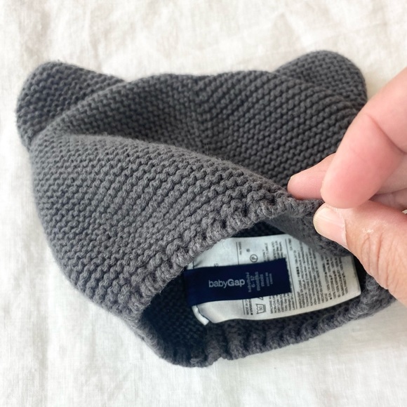Knit Baby Gap Bear Beanie Hat - Picture 4 of 6